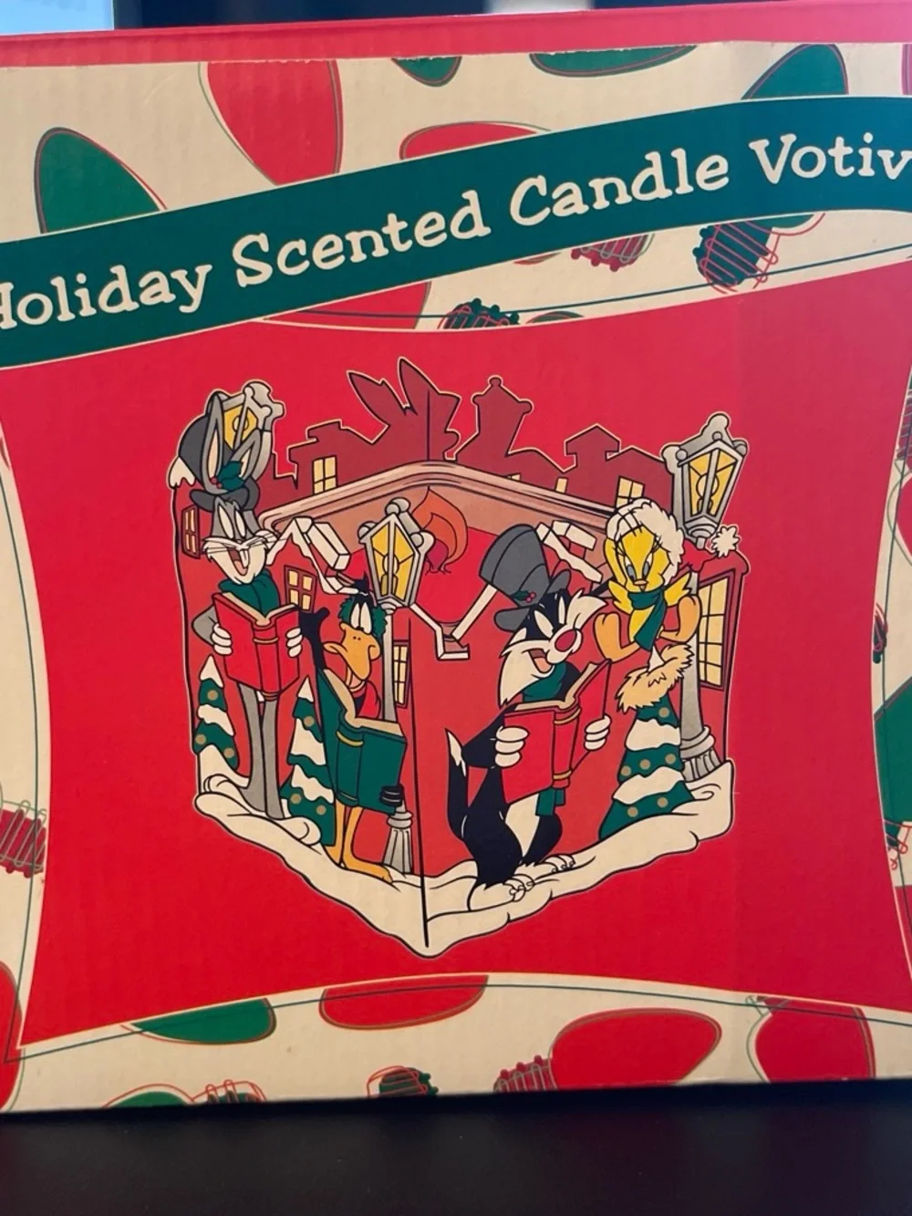 Vintage Looney Tunes Candle Votive